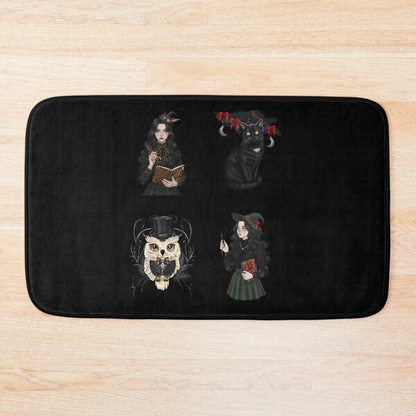 Item preview, Witchy Gothmas Sticker Icons Deer Skull Wreath Mistletoe designed and sold by bunlkrpnhdi84.