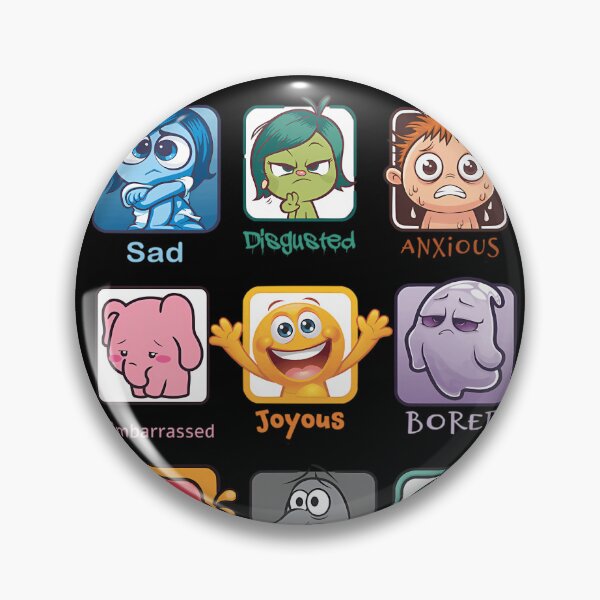 Item preview, Today I Feel  The Ultimate Cute Cartoon Emotion Chart designed and sold by MaiCarroll.