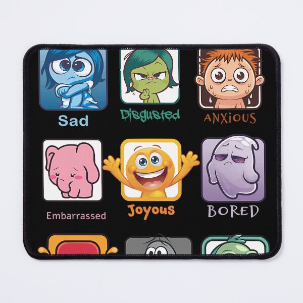 Item preview, Today I Feel The Ultimate Cute Cartoon Emotion Chart designed and sold by MaiCarroll.