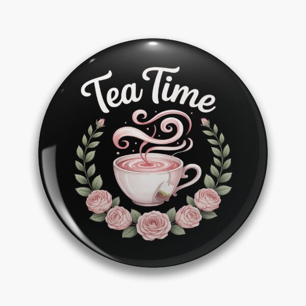 Item preview, Cute Tea Time Flower Teacup Tea Lover designed and sold by Slwankol.