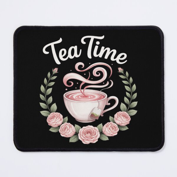 Item preview, Cute Tea Time Flower Teacup Tea Lover designed and sold by Slwankol.