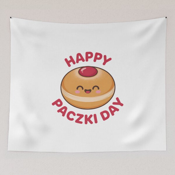 Item preview, Paczki Day Kawaii Polish American Pride Cute designed and sold by FaithAbbott.