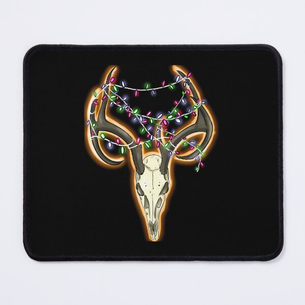 Item preview, Deer Skull Christmas Lights Gothic Holiday designed and sold by bunlkrpnhdi84.