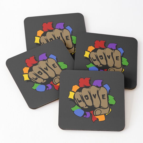 Item preview, Gay Pride Love Punch Rainbow Radical Empowerment designed and sold by TackyTime.