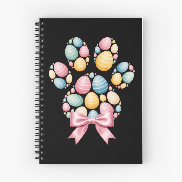 Item preview, Dog Paw Print Easter Eggs Happy Easter Day  designed and sold by FaithAbbott.