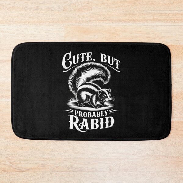 Item preview, Cute, But Probably Rabid Stanky Girl Summer Frothy Skunk designed and sold by Slwankol.