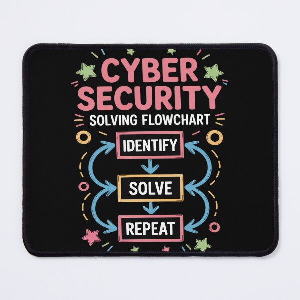 Item preview, Cybersecurity Flowchart Solution designed and sold by Slwankol.