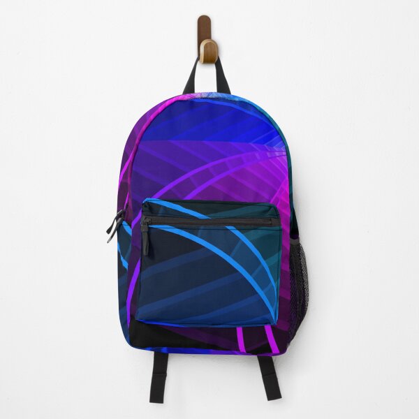 Item preview, Twisting Geometric Abstraction in Blue and Purple designed and sold by DDJust4U.