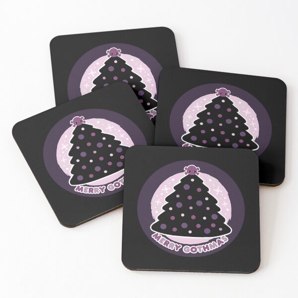 Item preview, Merry Gothmas Black Tree Badge Gothic Christmas designed and sold by bunlkrpnhdi84.
