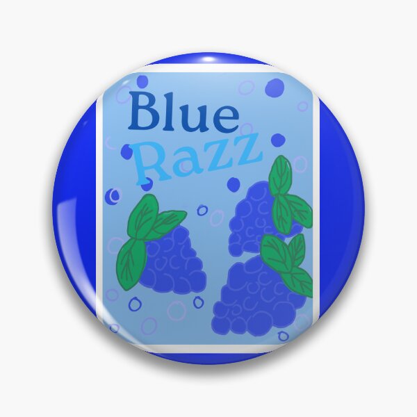 Item preview, a poster made to show my love for blue raspberry designed and sold by CitedCatLord.