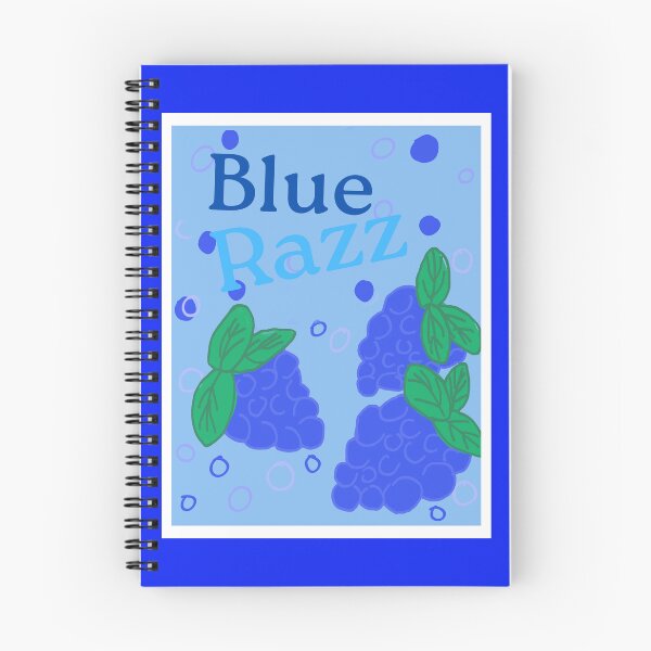 Item preview, a poster made to show my love for blue raspberry designed and sold by CitedCatLord.