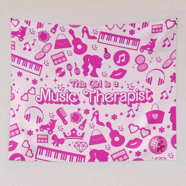 Item preview, This Girl is a Music Therapist Pattern designed and sold by shelbyglenn.