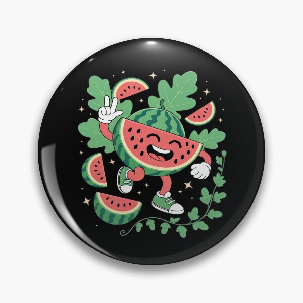 Item preview, Dabbing Watermelon Fruitarian Lover Summer Fruit Slice Seeds designed and sold by Slwankol.