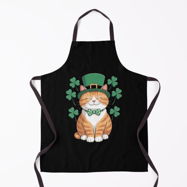 Item preview, Cute Cat Saint Patrick Day Happy St Orange Kitten Day designed and sold by FaithAbbott.