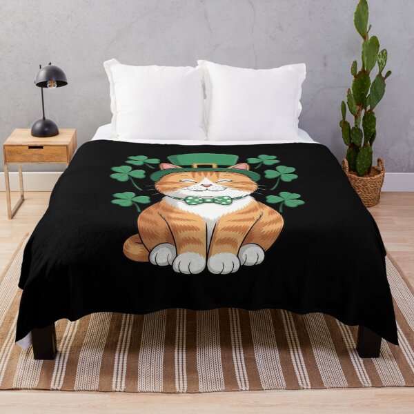 Artikelvorschau, Süße Katze, St. Patrick's Day, Fröhlichen St. Orange Kitten Day entworfen und verkauft von FaithAbbott.