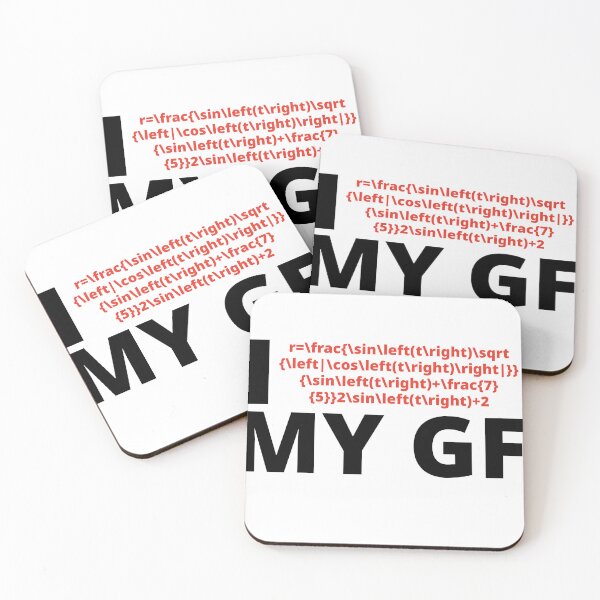 Item preview, I love my gf .., in a math way designed and sold by cadetgallery.