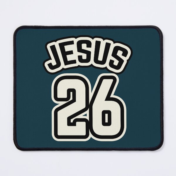 Item preview, Jesus 26 Christian Jersey | Team Jesus Varsity Faith Design designed and sold by Blessed Be Your Name.