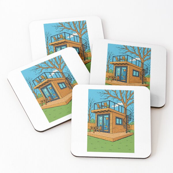 Item preview, Sky Deck Serenity: A Tiny House Retreat designed and sold by ArtbyVetDad.
