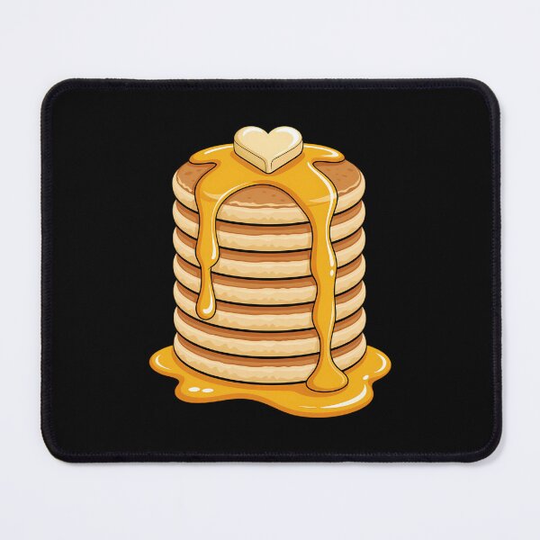 Item preview, Pancakes and Syrup Valentine's Day Heart Pancake lovers designed and sold by FaithAbbott.