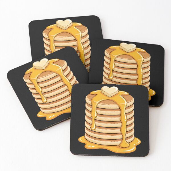 Item preview, Pancakes and Syrup Valentine's Day Heart Pancake lovers designed and sold by FaithAbbott.