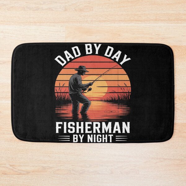 Item preview, Dad Duties and Fishing Goals Fathers Day designed and sold by genkihikki.
