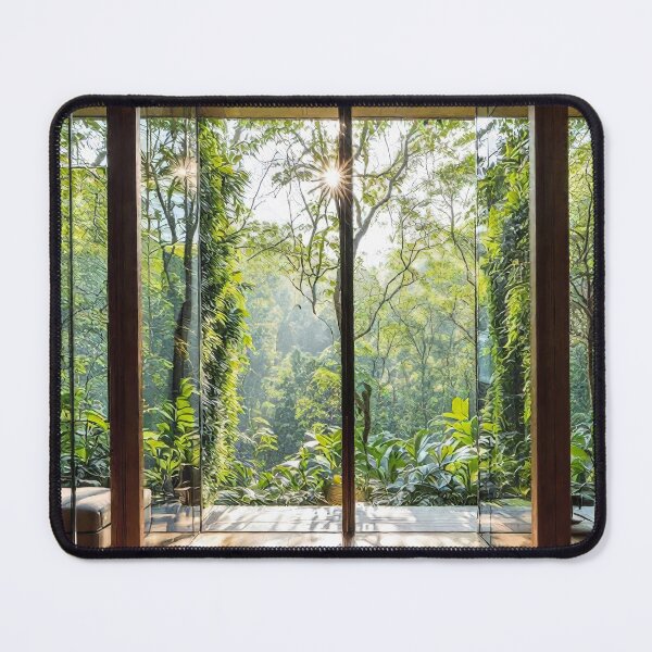 Item preview, Verdant Stillness Light Through the Glass designed and sold by PlatinumFox.