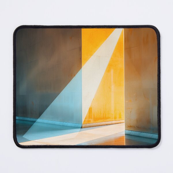 Item preview, In Between – Light Blue – Minimalist Abstract Art designed and sold by Present Sense Studio.
