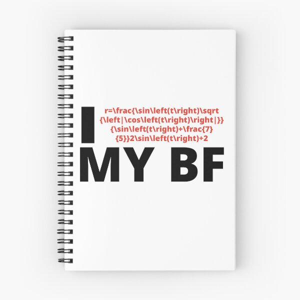 Item preview, I love my bf..math edition designed and sold by cadetgallery.