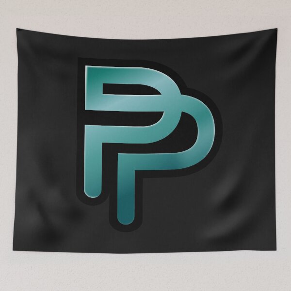 Item preview, Pond Phuwin Thai BL Fandom Logo Badge Shiny Metallic designed and sold by jepchan.
