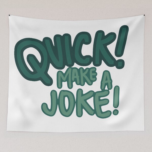 Item preview, Quick! Make a Joke! designed and sold by RedRiverValley.