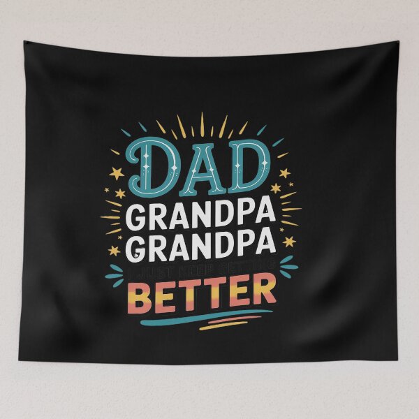 Item preview, Dad Grandpa Great Grandpa Funny Legacy designed and sold by genkihikki.