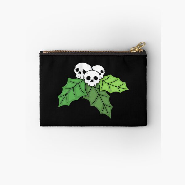 Item preview, Gothmas Mistletoe Skull Holly Gothic Christmas designed and sold by bunlkrpnhdi84.