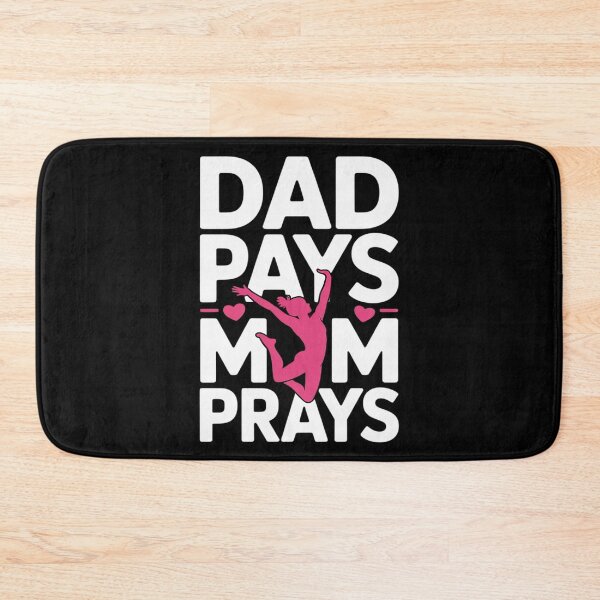 Item preview, Dad Pays Mom Prays Color Guard Flag Corps designed and sold by genkihikki.