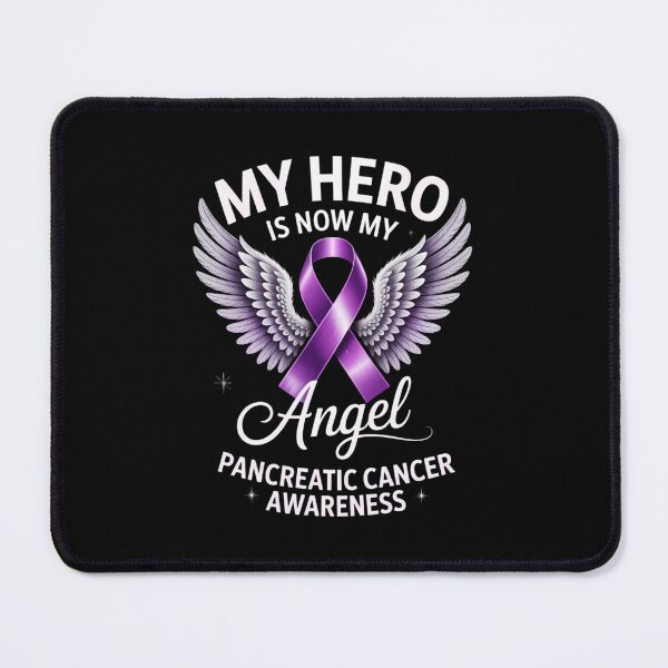 Item preview, Pancreatic Cancer Awareness Memorial Ribbon Purple Support designed and sold by FaithAbbott.