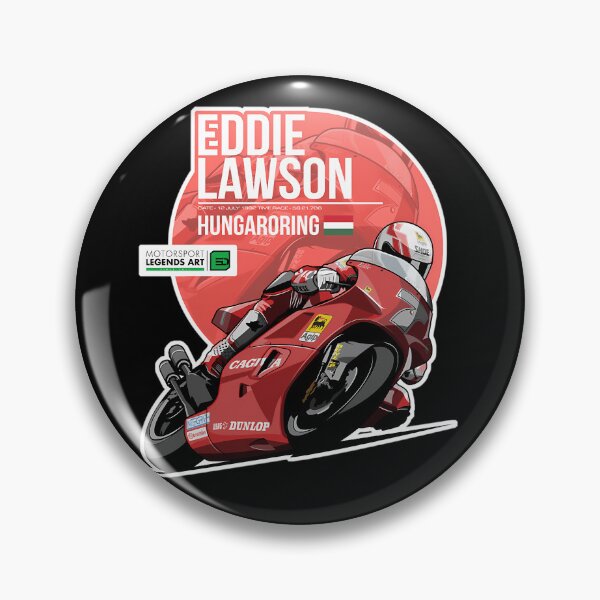 Item preview, Eddie Lawson 1992 Hungaroring designed and sold by JACOIVES.