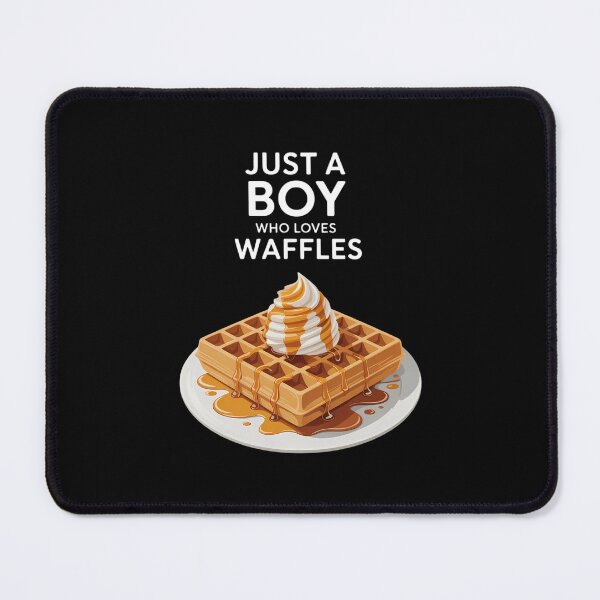 Item preview, Cute Just A Boy Loves Waffles Waffle Lovers Waffle Day designed and sold by FaithAbbott.