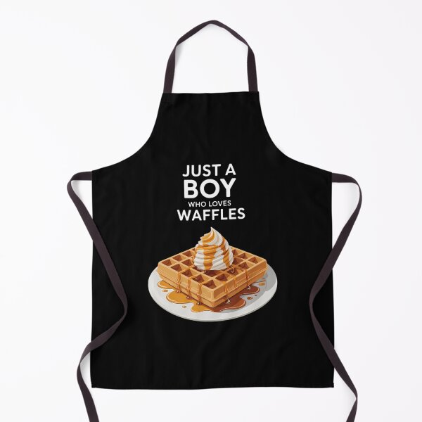 Item preview, Cute Just A Boy Loves Waffles Waffle Lovers Waffle Day designed and sold by FaithAbbott.