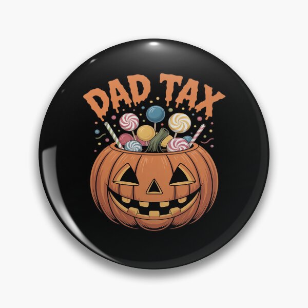 Item preview, Dad Tax Funny Halloween Pumpkin Candy Trick Dad designed and sold by genkihikki.