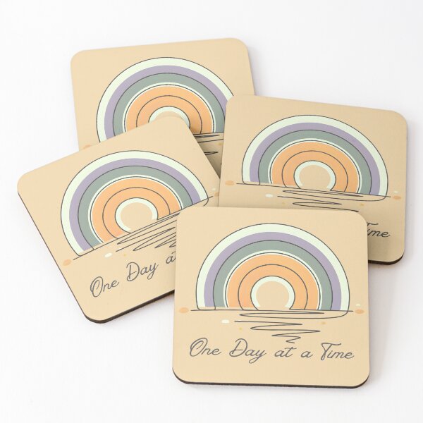 Item preview, One Day at a Time Boho Rainbow designed and sold by GrafikLabPTY.