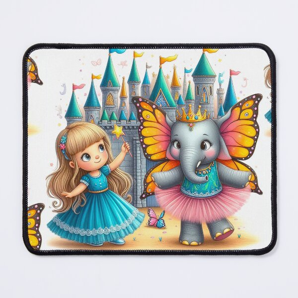 Item preview, Haley and ElliPhant Imaginary Friends Series designed and sold by CuddleFish Creations.