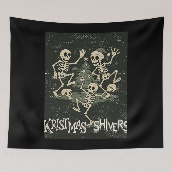 Item preview, Kristmas Shivers Skeleton Dance Gothic Christmas designed and sold by bunlkrpnhdi84.