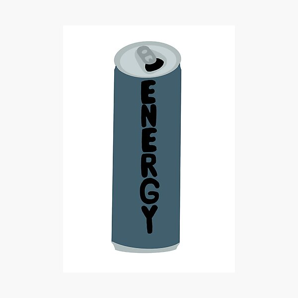 Item preview, Gray Energy Drink designed and sold by allie-honigford.