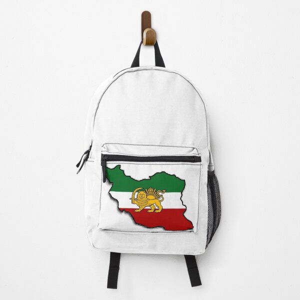 Item preview, Iran Map with Lion and Sun Royal Flag designed and sold by Fereshteh Gilaki.