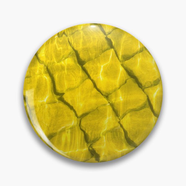 Item preview, Harmonious Golden Yellow Water Ripples Over Diagonal Cobblestones designed and sold by Georgia Mizuleva.