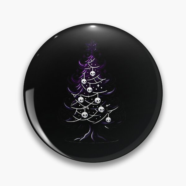 Item preview, Gothic Christmas Tree Made of Skulls Dark Holiday Art designed and sold by bunlkrpnhdi84.