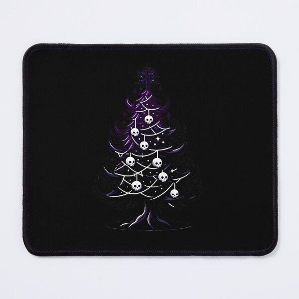 Item preview, Gothic Christmas Tree Made of Skulls Dark Holiday Art designed and sold by bunlkrpnhdi84.