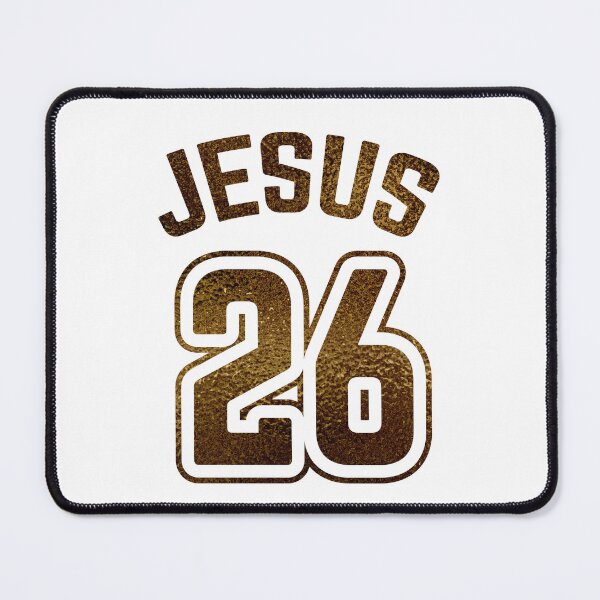 Item preview, Jesus 26 Retro Christian Jersey | Team Jesus Faith Style designed and sold by Blessed Be Your Name.