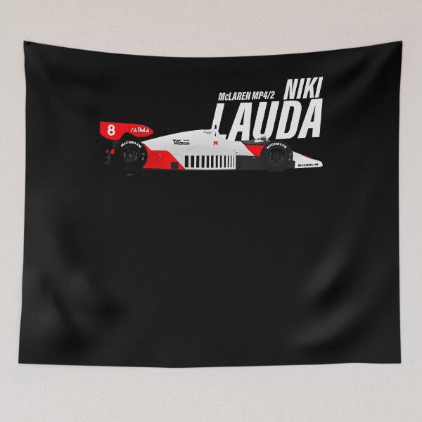 Item preview, F1 - Niki Lauda - Mp42 - British Grand Prix 1984 Fast Text designed and sold by ABBHAMILTO.