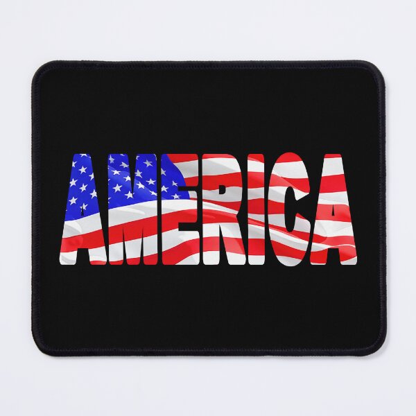 Item preview, AMERICA - Stars and Stripes Sticker Tee Shirt T-Shirt Souvenir designed and sold by Adam Gormley.
