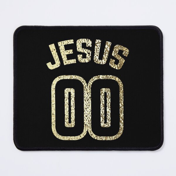 Item preview, Jesus 00 Gold Christian Jersey | Team Jesus Varsity Faith designed and sold by Blessed Be Your Name.